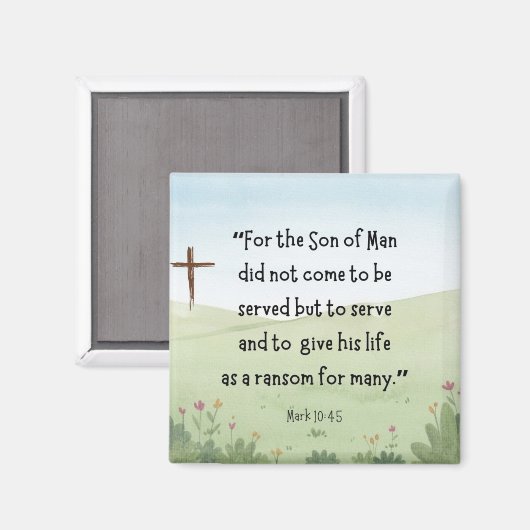 マーク10:45磁石 マグネット (正面/裏面)