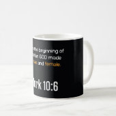 マーク10:6マグカップ コーヒーマグカップ (正面右)