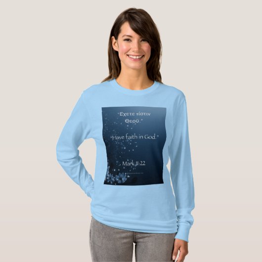 マーク11:22長袖 Tシャツ (正面フル)