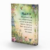 マーク11:24クリスチャン水彩画 フォトブロック (右)