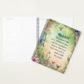 マーク11:24クリスチャン水彩画 プランナー手帳 (ディスプレー)