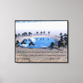 マーク11:25 キャンバスプリント