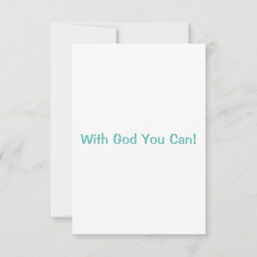 マーク11:25 KJVバイブル聖句Picフラット挨拶 カード (裏面)