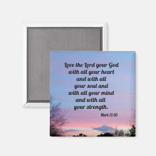 マーク12:30 マグネット (正面/裏面)