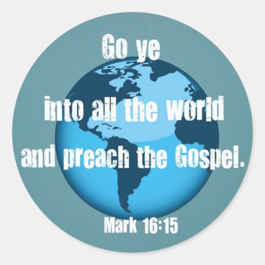 マーク16:15 ラウンドシール (正面)