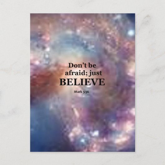 マーク5:36 ポストカード (正面)