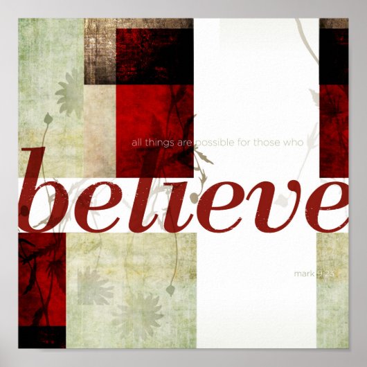 マーク9:23 ポスター (正面)