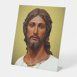 マーク・ウェスターフィールドによるJesús, El Cristo Moreno de Oro 台座サイン