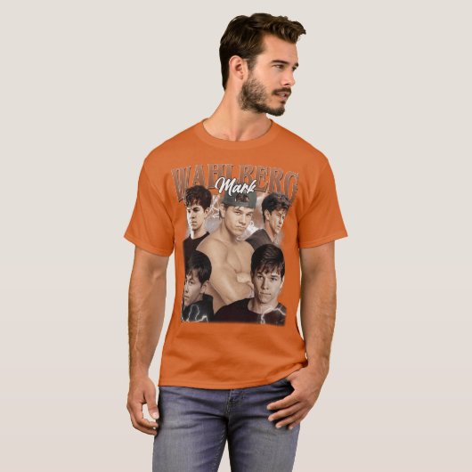 マーク・ウォールバーグ おもしろ Tシャツ (正面フル)
