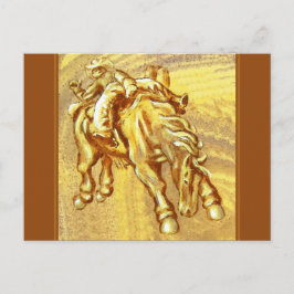 マーク・エドワード・ウェスターフィールドによるロデオ・カウボーイ ポストカード