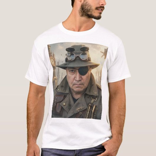 マーク・スチームパンク Tシャツ (正面)