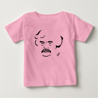 マーク・トウェインの乳児のTシャツ ベビーTシャツ
