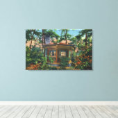 マーク・トウェインの勉強アットクアリファーム,イーストヒル キャンバスプリント (インサイチュ (ウッドフロア))