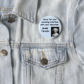 マーク・トウェインの引用文 缶バッジ (インサイチュ)