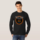 マーク・トウェインの森 ミズーリ州 皆既日食 202 Tシャツ (正面フル)