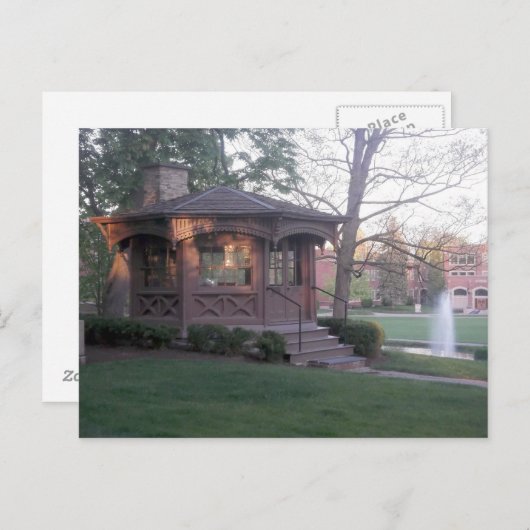 マーク・トウェイン勉強インElmira，ニューヨーク葉書 ポストカード (正面/裏面)