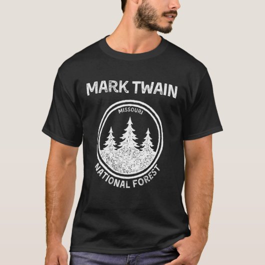 マーク・トウェイン国立森林ミズーリ Tシャツ (正面)