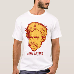 マーク・トウェイン"Viva風刺"のTシャツ Tシャツ