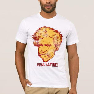マーク・トウェイン"Viva風刺"のTシャツ Tシャツ