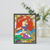 マーク・ボラン・アポップ・アートのート シーズンポストカード (スタンド正面)