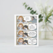 マーク・ユア・スクリプト・マザーズ・デイ・ハガキ漫画 ポストカード (スタンド正面)