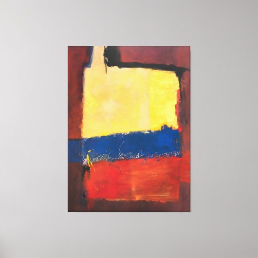 マーク・ロスコの絵画 キャンバスプリント (正面)