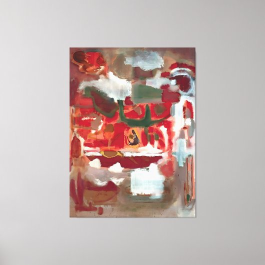 マーク・ロスコの絵画 キャンバスプリント (正面)