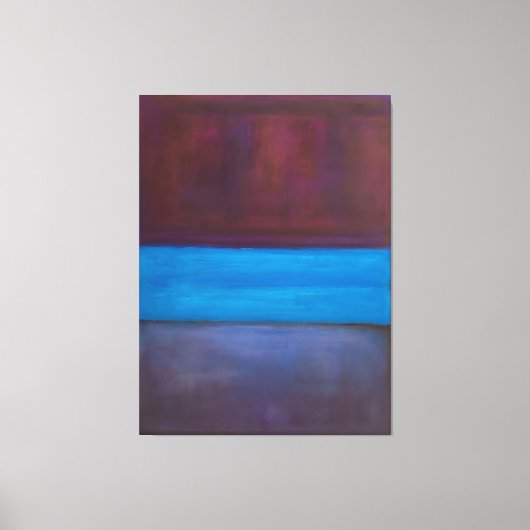 マーク・ロスコの芸術絵画 キャンバスプリント (正面)