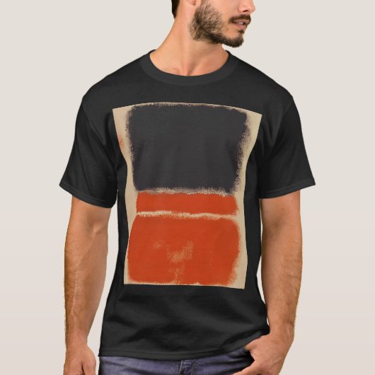 マーク・ロスコ 赤 1968年 マーク・ロスコ Tシャツ (正面)