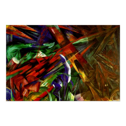 マーク – 動物の運命 ポスター (正面)