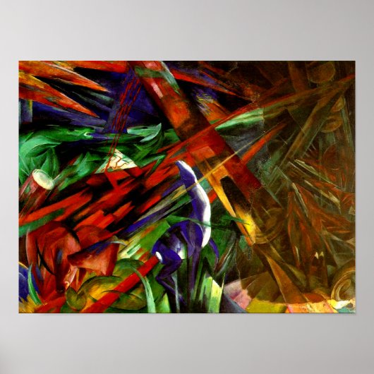 マーク – 動物の運命 ポスター (正面)