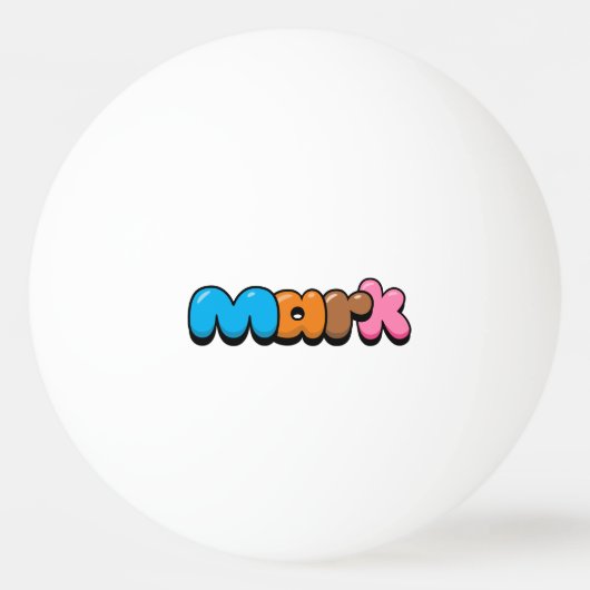 マーク 卓球ボール (正面)