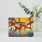 マーク – Red Deer I ポストカード (スタンド正面)