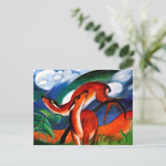 マーク – Red Deer II ポストカード (スタンド正面)