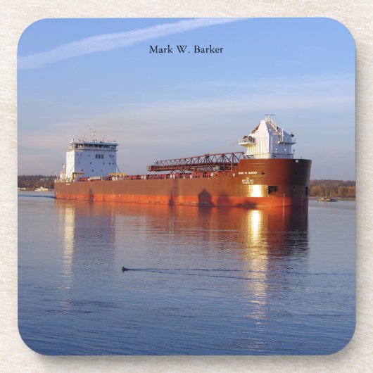 マーク・W・バーカーセット6台のコースター コースター (正面)