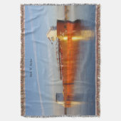 マーク・W・バーカー投げ毛布 スローブランケット (正面縦)