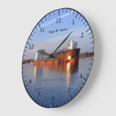 マーク・W・バーカー時計 ラージ壁時計 (傾斜)