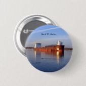 マーク・W・バーカー ボタン 缶バッジ (正面&裏面)