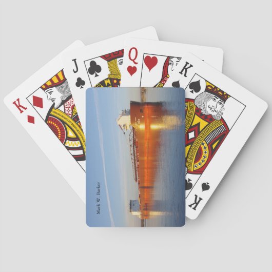 マーク・W・バーカ遊ーのカード トランプ (裏面)