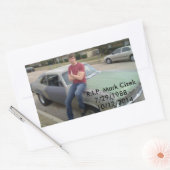 マークCizek 長方形シール (封筒)