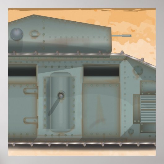 マークI戦車 ポスター (正面)