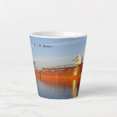 マークW.バーカーラテマグ カフェラテマグ (正面)