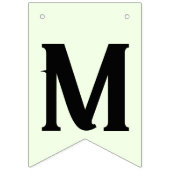 マーグス アンド マトリモニー シック マグリタ トリオ ライム グリーン バンティングフラッグ (第1の旗)