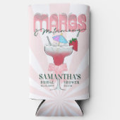 マーグス マトモニーのテキーラ ブライダル シャワー バチェロレッテ スリム缶クーラー (正面)