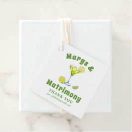 マーグス＆マトリモニー カクテル バチェロレッテ 感謝 フェイバータグ