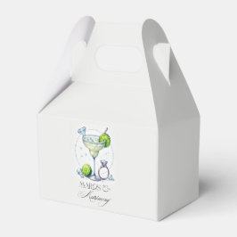 マーグパーソナライズされたアンド婚姻ブライダルシャワー フェイバーボックス