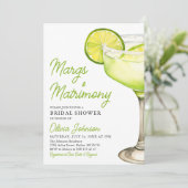 マーグモダン&マトリモンスカクテルブライダルシャワー 招待状 (スタンド正面)