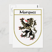 マーケスコートオブアームズ/家紋 ポストカード (正面/裏面)