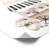 マーケットからおさえられたミモザバー ポスター (角)