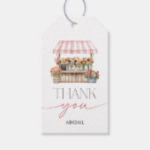 マーケットからお届け！ ブライダルシャワー ギフトタグ (正面)